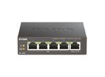 DLink Deutschland Gigabit PoE+ Switch 5-Port Desktop DGS-1005P/E ; d_link)