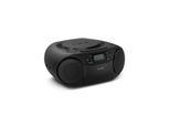 Philips TAZ2500/10 Radiorekorder mit CD-Spieler und Kassettendeck (mit CD, Bluetooth, DAB+,USB, UKW, Kassette)