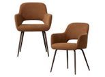 Livetastic , Braun , Textil , 58x80x58 cm , gepolsterte Armlehnen ,