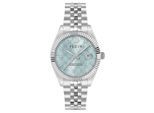 Philipp Plein Date Superlative Silber Damen Armbanduhr PWYFA0726