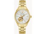 Bulova Sutton Gold Damen Armbanduhr 97L172