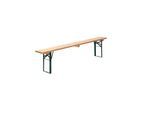 Bierbank Holz/Metall klappbar