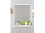 Rollo OTTO HOME "RIOLA" Gr. 3, grau, B:60cm H:130cm, Polyester, Rollos, Rollo, Faltrollo in trendiger Leinenoptik, einfache Montage