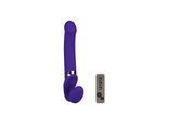 Vibrating Bendable Strap-On - Size L, 34 cm