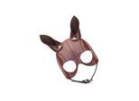 Ledermaske mit Ohren