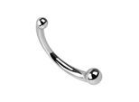 Prostata-Stimulator aus Edelstahl, Größe L, 19,6 cm