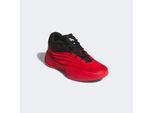 Basketballschuh ADIDAS PERFORMANCE "DAME X", Damen, Gr. 47, schwarz (pure ruby, core schwarz, zero metallic), Synthetik, Textil, Schuhe, Signature-Schuh von Damian Lillard