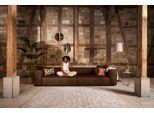 4-Sitzer W.SCHILLIG "around-the-block Mega Sofa, viel Platz, Breite 300cm, bequem", braun (tabacco z69), B:300cm H:66cm T:104cm, Longlife Xtra-Leder Z69: Das feinnarbige, gedeckte Softleder Z69 besticht durch seine außergewöhnliche Weichheit im trendigen »Vintage-Look«, Hautstärke 0, 9 - 1, 1 mm;Longlife fabric Flachgewebe T88 (100% Polyester), Sofas, 4-Sitzer, mit eleganter Biese, mit Federkern