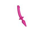 2-in-1 Dildo & Buttplug - Größe L, 29 cm