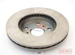 JAPKO Bremsscheibe 60236c Vorderachse belüftet 243mm 22mm für TOYOTA