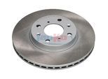 JAPKO Bremsscheibe 60815c Vorderachse belüftet 251mm 20mm für Opel Suzuki
