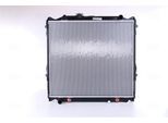 NISSENS Kühler, Motorkühlung 647551 für TOYOTA