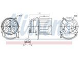 NISSENS Innenraumgebläse 87506 für RENAULT