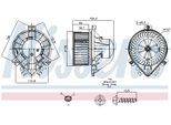NISSENS Innenraumgebläse 87711 für MINI