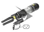 DUNLOP AIRSUSPENSION Luftfederbein 71185 Vorderachse links für Mercedes