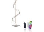 LED Tischleuchte "Q-SWING", silber (stahlfarben), 1, Ø 15,5cm H: 50cm, 1 Stk., NEUHAUS Q SMART HOME LIGHTS, Leuchten, LED Tischleuchte