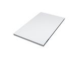 Genius , Weiß , Kunststoff , H2 , Füllung: Schaumstoff , 120x200 cm , Oeko-Tex® Standard 100 , Bezug abnehmbar/waschbar ,