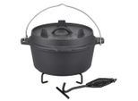 GSW , Schwarz , Metall , Freizeit im Garten, Griller, Dutch Oven