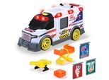 Spielzeug-Krankenwagen DICKIE TOYS "Ambulance", bunt, Spielzeugfahrzeuge, Kinder, Kunststoff, Spielzeug-Krankenwagen, mit Licht & Sound
