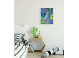 Wandbild KOMAR "Disney Princess Jasmine in Blue", blau (farbe bild(er): blau), Disney, 1 Stk., Vlies, Bilder, Wandbild, 40 x 50 cm (Breite x Höhe) - Kinderzimmer, Dekoration