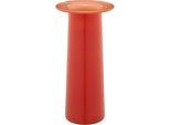 Tischvase CREATIV HOME "Vase", rot (rot, orange), H:35cm Ø:17cm, Vasen, Tischvase, im farbenfrohen Design