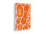 Leinwandbild KOMAR "Bikinis - Größe 30 x 40 cm", orange (farbe bild(er): orange, gelb, rosa), B:30cm, Holz, Papier, Bilder, Leinwandbild, Keilrahmenbild mi Echtholzrahmen