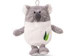 Wärmflasche NICI "Winter, Koala 350 ml", grau (grau, weiß), Wärmflaschen, KinderB:20cm H:35cm T:8cm, Wärmflasche, 2in1 - weiches Kuscheltier & Wärmflasche in einem, B:20cm H:35cm T:8cm