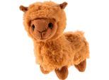 Kuscheltier HEUNEC "Kuma, Lama", braun, Plüschfiguren, KinderH:16cm, Kuscheltier, Made in Germany, H:16cm
