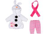 Puppenkleidung BABY BORN "Schneemann-Kostüm 43 cm", weiß (bunt), Puppenkleidung, Baby, Puppenkleidung