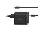 HAMA Notebook-Netzteil "Universal-USB-C-Notebook-Netzteil, Power Delivery (PD) 5-20V/45W", schwarz, B:9,5cm H:3,6cm T:5,5cm, Netzteile, Notebook-Netzteil