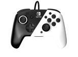 Gamepad "Faceoff Deluxe+Audio schwarz/weißSwitch", schwarz, PDP - PERFORMANCE DESIGNED PRODUCTS, Spielecontroller, Gamepad