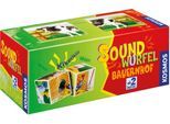 Greifspielzeug KOSMOS "Soundwürfel Bauernhof", bunt, Greifspielzeug, Baby, Kunststoff, Greifspielzeug