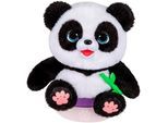 Plüschfigur MOOSE "Little Live Pets, My Baby Panda", schwarz, Plüschfiguren, KinderB:17cm H:30cm, Plüschfigur, B:17cm H:30cm