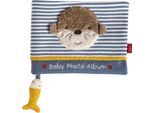 Greifspielzeug FEHN "Otter Theo, Fotoalbum Otter", bunt, Greifspielzeug, BabyB:20cm H:15cm, Greifspielzeug, B:20cm H:15cm