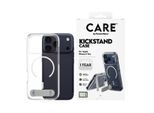 CARE BY PANZERGLASS Handyhülle "Kickstand Case für Apple iPhone 17 Pro", transparent, Apple iPhone 17 Pro, Hüllen, Backcover, Schutzhülle, Handyschutzhülle, Case, Schutzcase, stoßfest, Handyhülle
