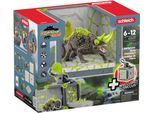 Spielfigur SCHLEICH "ELDRADOR CREATURES, BattleCave Steinchamäleons (42677)", bunt, Spielfiguren, Kinder, Kunststoff, Spielfigur