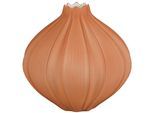 Tischvase GOEBEL "Vase Bahar", orange, B:12,5cm H:12cm T:12,5cm, Porzellan, Vasen, Tischvase