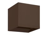 EGLO Wandleuchte "Calpino 3 Außenleuchte, Wandleuchte, Up und Down Light, Metall, IP54", braun, 2, H: 10cm, 1 Stk., Leuchten, Wand-/Deckenleuchte - L10 x H10 x AL10 cm - rostbraun - 2X2,8W inkl., Wandleuchte