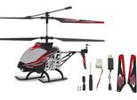 RC-Helikopter JAMARA "RC Floater Altitude 2,4 GHz 3,5 Kanal", schwarz (schwarz, rot), Fernlenkfahrzeuge, KinderH:15cm T:29cm, Kunststoff, RC-Helikopter, H:15cm T:29cm