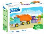 Konstruktions-Spielset PLAYMOBIL "Kipplaster (71685), JUNIOR", bunt, Spielbausteine, Baby, Kunststoff, Konstruktions-Spielset, Made in Europe