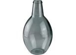 Bodenvase AM DESIGN, transparent, B:20cm H:38cm T:20cm, Glas, Vasen, Bodenvase, mundgelasen, Höhe 38 cm
