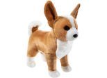 Kuscheltier HEUNEC "Chihuahua stehend 25 cm, braun", braun, Plüschfiguren, KinderH:25cm, Polyester, Kuscheltier, H:25cm