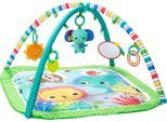 Baby Gym BRIGHT STARTS "Wild Wiggles™ FoldAway Activity Gym™", bunt, Spielbögen, Baby, Kunststoff, Polyester, Baby Gym, mit verschiedenen Melodien