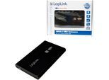 LOGILINK HDD-Festplatte "Super Speed USB 3.0 Aluminium-Gehäuse für 2,5'' SATA HDD", schwarz, Festplatten, HDD-Festplatte