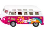 Spielzeug-Bus SIKU "VW T1 Samba (2364)", bunt, Spielzeugfahrzeuge, KinderB:4,2cm H:3,9cm T:9,9cm, Kunststoff, Metall, Spielzeug-Bus, B:4,2cm H:3,9cm T:9,9cm