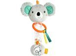 Greifspielzeug FEHN "DoBabyDoo, Rassel, Regenmacher Koala", bunt, Greifspielzeug, BabyB:11cm L:19cm, Softvelour, Stoff, Greifspielzeug, B:11cm L:19cm