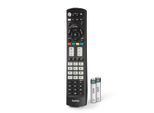 HAMA Universal-Fernbedienung "Universal Ersatzfernbedienung für Panasonic TV, lernfähig", schwarz, B:5cm H:2,3cm L:21,4cm, Fernbedienungen, Universal-Fernbedienung