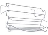 Gewürzboard METALTEX "SpiceSwing", silber (silberfarben), Metall, Regale, Gewürzboard, eleganter Silbermetallic-Look mit exclusiver Polytherm Beschichtung