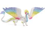 Spielfigur SCHLEICH "BAYALA, Regenbogendrache (70728)", bunt, Spielfiguren, Kinder, Kunststoff, Spielfigur