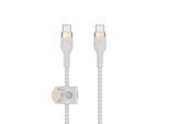 BELKIN USB-Kabel "BoostCharge PRO Flex USB-C/USB-C Kabel bis 60W 3m", weiß, 300cmcm, Kabel, USB-Kabel